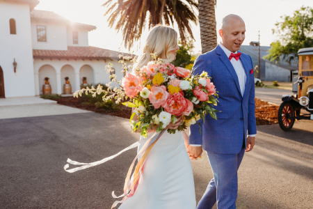 Vibrant Vineyard Elopement in Davis, California